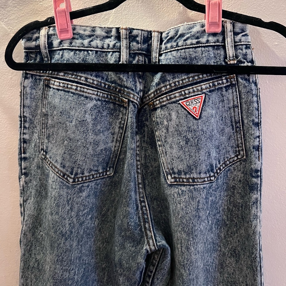 Vintage high waisted acid wash